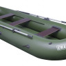 Надувная лодка ПВХ UREX-38, НД, для сплава, зеленая 