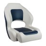 Кресло с болстером Delux Sport Flip Up, обивка винил, цвет белый/синий, арт. MR18004, Marine Rocket Кресло с болстером Delux Sport Flip Up, обивка винил, цвет белый/синий, арт. MR18004, Marine Rocket