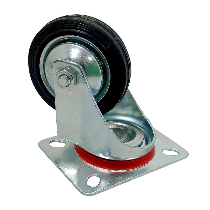 Колесо 80 мм на поворотном кронштейне, арт. N182080,          KINGSENDER 