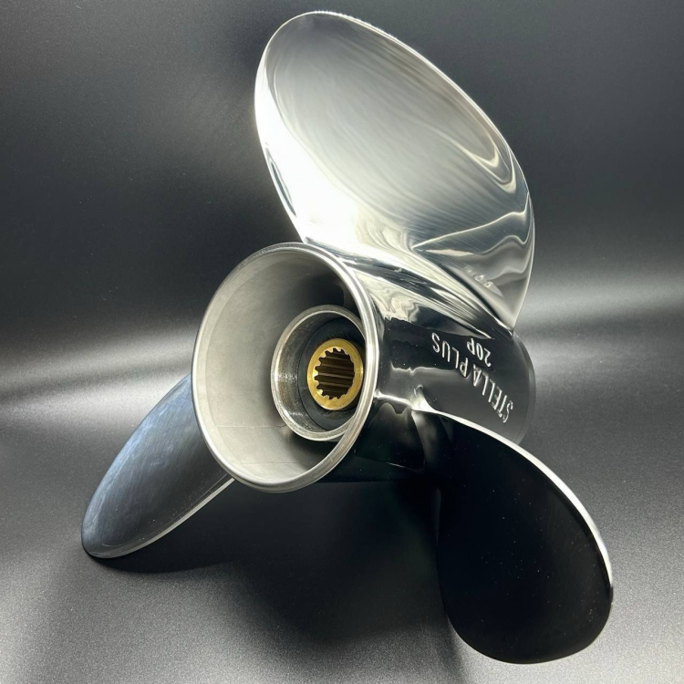 Гребной винт Yamaha 60-140, F70-F130  Stella Plus (3x13 1/2x20) (Сталь) (Polastorm), арт. 4929-3135-20,          POLASTORM 