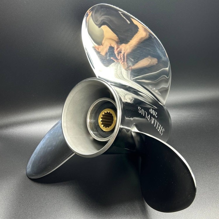 Гребной винт Yamaha 60-140, F70-F130  Stella Plus (3x13 1/2x20) (Сталь) (Polastorm), арт. 4929-3135-20,          POLASTORM 