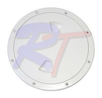 Люк инспекционный 183 мм, белый, арт. RTG-13563-WH,          Rivertec 