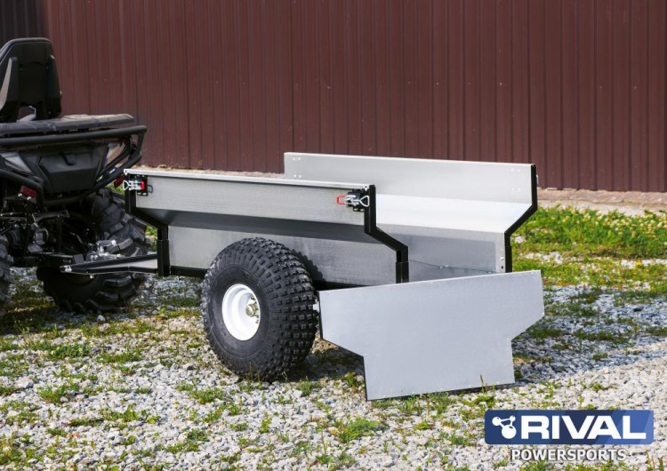 Прицеп ATV TRAILER FARMER 1500 + FITTING KIT, 2444.0091.1, арт. 2444.0091.1-riv,          Rival 