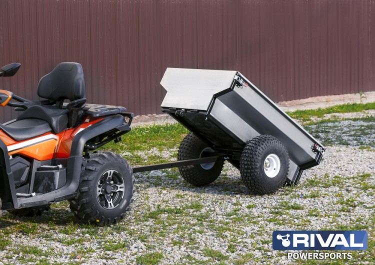 Прицеп ATV TRAILER FARMER 1500 + FITTING KIT, 2444.0091.1, арт. 2444.0091.1-riv,          Rival 