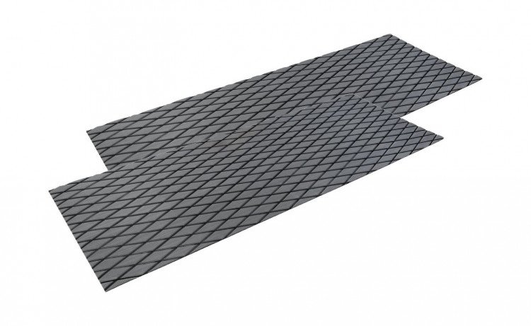 Покрытие палубное EVA, 1900х700х6мм, самоклеящееся, темно-серое, тип "D", упаковка 2 шт, арт. MR2DGB70DS_SET2,          MARINE ROCKET 