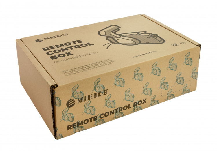 Дистанционное управление с гидроподъемом, толкает газ, 10P, 5м. (Yamaha 703), арт. 7034820516PMR,          MARINE ROCKET 