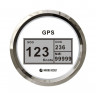GPS-спидометр электронный, белый циферблат, нержавеющий ободок, выносная антенна, д. 85 мм, арт. SMDGPS001WSMR, MARINE ROCKET GPS-спидометр электронный, белый циферблат, нержавеющий ободок, выносная антенна, д. 85 мм, арт. SMDGPS001WSMR, MARINE ROCKET
