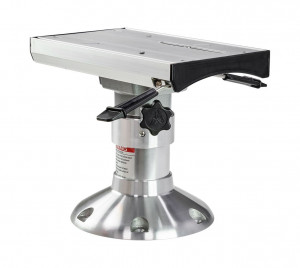 Стойка регулируемая с пневмоцилиндром, высота 330-457 мм, диаметр 73 мм, диаметр основания 230 мм