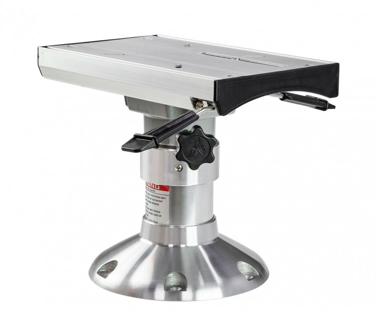 Стойка регулируемая с пневмоцилиндром, высота 330-457 мм, диаметр 73 мм, диаметр основания 230 мм, арт. AL92321-13,          MARINE ROCKET 