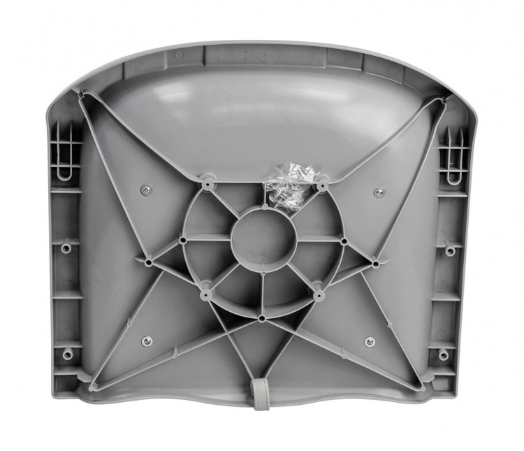 Кресло мягкое складное, обивка винил, цвет серый/угольный, арт. MR18045-1,          Marine Rocket 