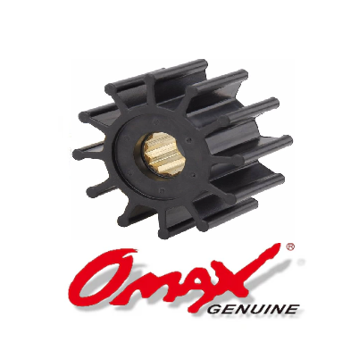 Крыльчатка помпы охлаждения JOHNSON /VOLVO PENTA (875811-2; 09-1027B) (Omax), арт. 500107-TW,          OMAX 