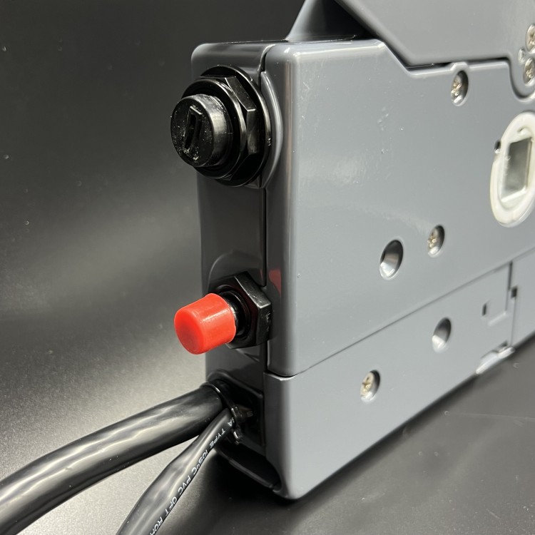 Дистанционное управление Yamaha 703 (С кнопкой гидроподъема) (Тянущая) (10Pin) (PWB), арт. 703-48272-12-K,          POWEROB 