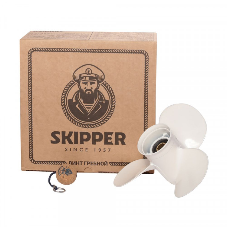 Винт гребной   для Yamaha 40-60HP, диаметр 11 3/8" алюминиевый, лопастей - 3, шаг 12", арт. SK663-45952-02-EL-ts,          Skipper 