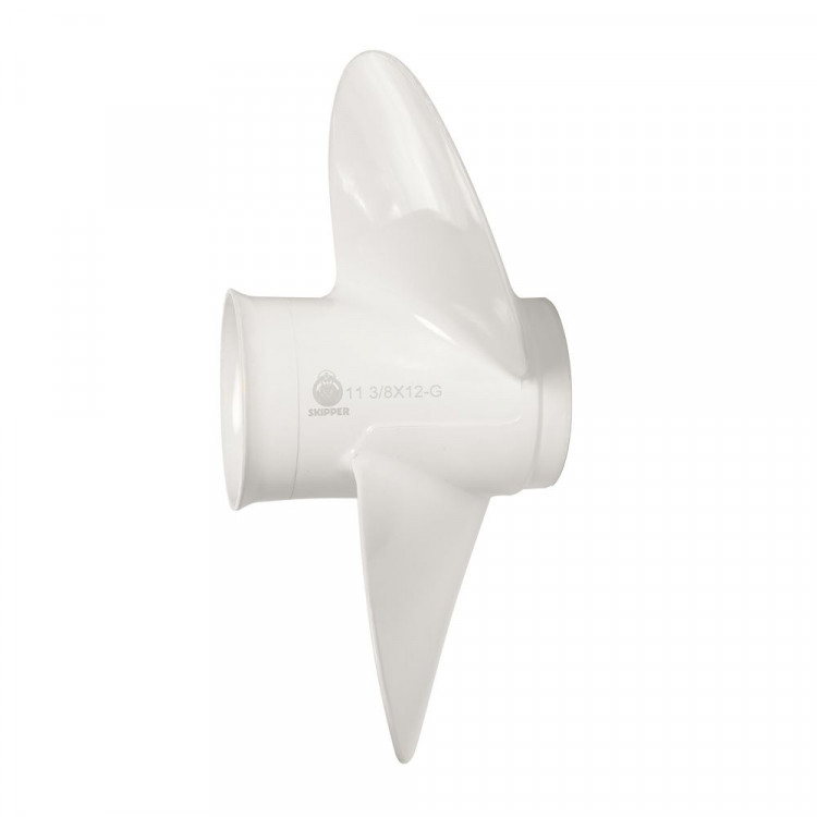 Винт гребной   для Yamaha 40-60HP, диаметр 11 3/8" алюминиевый, лопастей - 3, шаг 12", арт. SK663-45952-02-EL-ts,          Skipper 