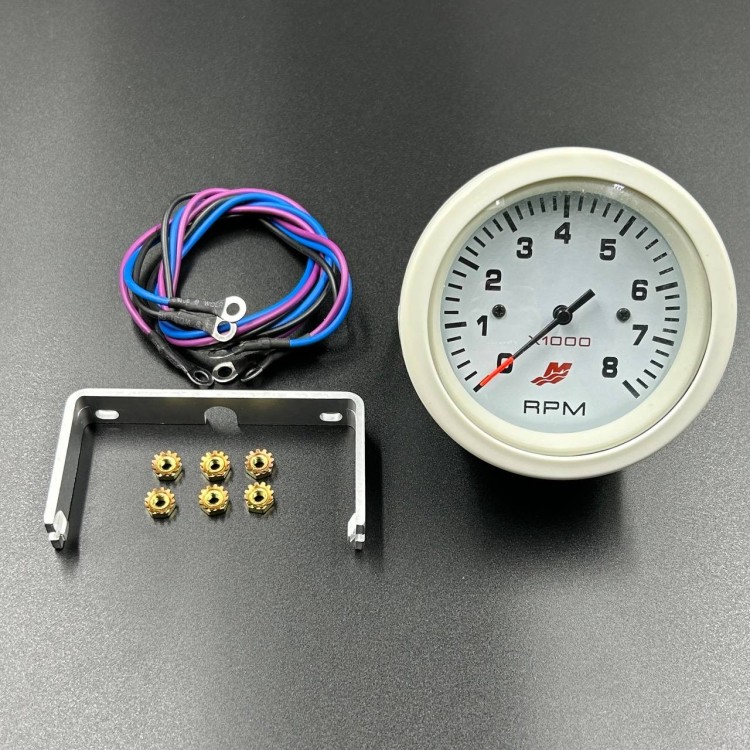 Тахометр 0-8000 об/мин (белый) MERCURY/MERCRUISER (79-895283A26) (MERCURY), арт. 79-895283A26,          MERCURY 