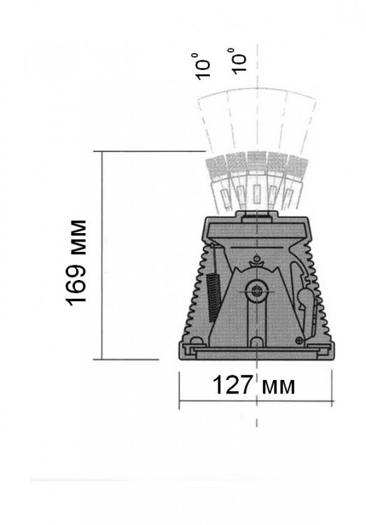 Редуктор рулевой ZTS с механизмом наклона руля, арт. 700044,          PRETECH 