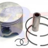 Поршень (+0.25) в комплекте Yamaha V4/V6(1993-), 6R5-11635-11, арт. RTT-6R5-11635-KIT,          Rivertec 