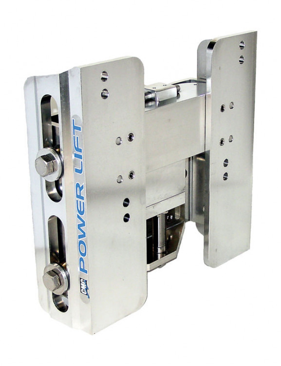 Подъёмник мотора гидравлический 50-300 л.с. вертикальный (Power-Lift) с указателем, CMC, арт. 65001D_PL65,          CMC 