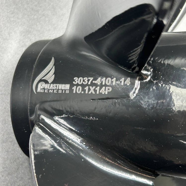 Гребной винт Suzuki DT40-DT65, DF40-DF50, DF40A-DF60A  (4X10.3X14) (Polastorm), арт. 3037-4101-14,          POLASTORM 