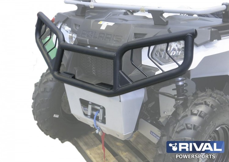Бампер передний Polaris Sportsman 570 + комплект крепежа, арт. 444.7442.1-riv,          Rival 