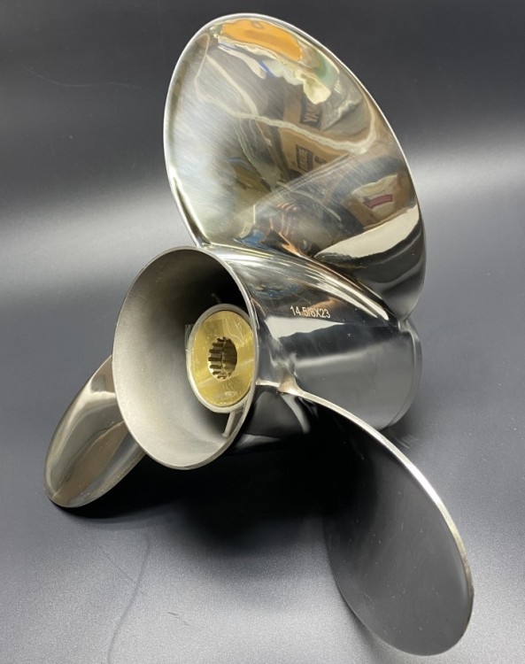 Гребной винт Yamaha 150-300, F150-F275, F300B (3x14-5/8x23) (Правого вращения) (Сталь), арт. 2000000172842,          YHS 