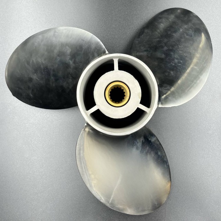 Гребной винт Yamaha 150-300, F150-F275, F300B (3x15-1/4x19L) (Левого вращения) (Сталь), арт. 6R1-45970-A0-K,  