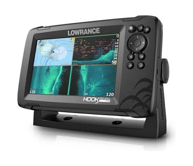 Картплоттер Lowrance HOOK REVEAL7 TRIPLESHOT ROW, арт. 000-15853-001,          Lowrance 