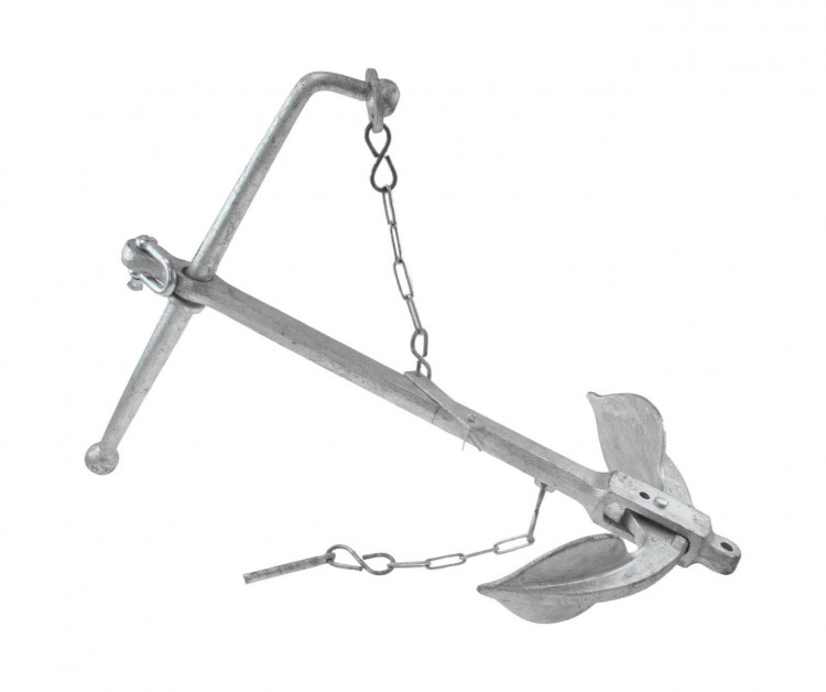 Якорь Адмиралтейский 5 кг складной, арт. AN16-5.0_MR,          MARINE ROCKET 