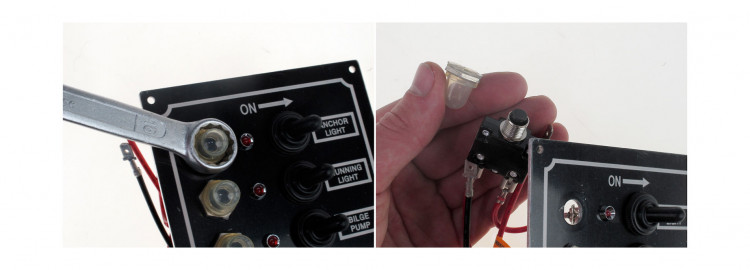 Панель бортового питания 4 переключателя, автоматы, арт. 10544,          Youthful  Панель бортового питания 4 переключателя, автоматы, арт. 10544,          Youthful