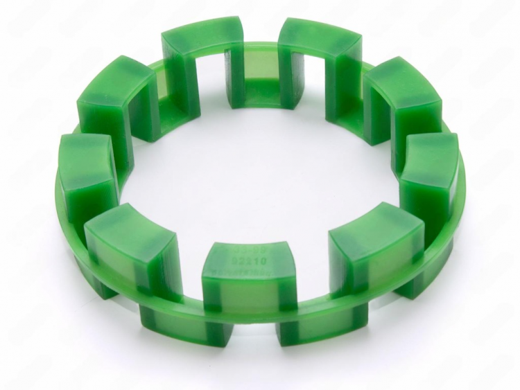 Элемент муфты TNM 214 / NM 214 аналог TSCHAN NOR-MEX RINGFEDER эластичный,PU54/M80/зеленый, арт. 33-99-92210-poly,          Полиуретан 