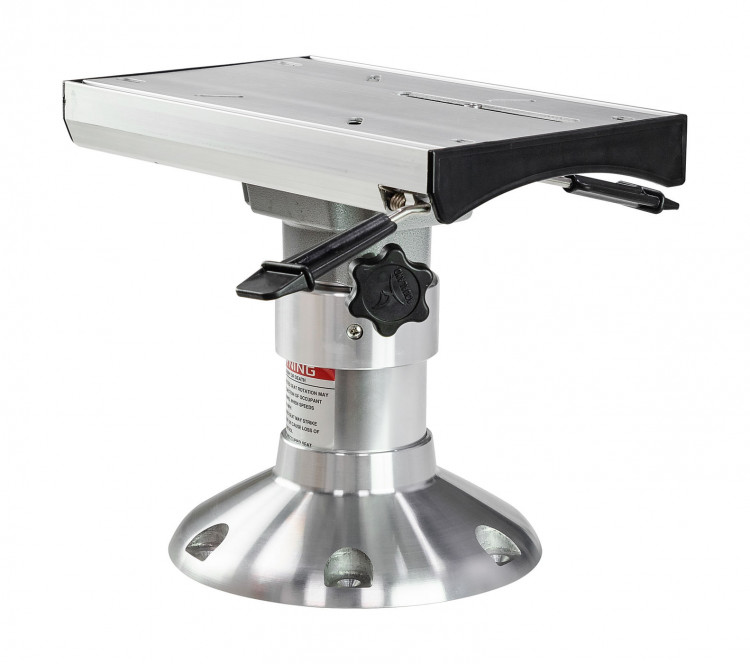 Стойка регулируемая с пневмоцилиндром, высота 431-610 мм, диаметр 73 мм, диаметр основания 230 мм, арт. AL92321-17,          MARINE ROCKET 