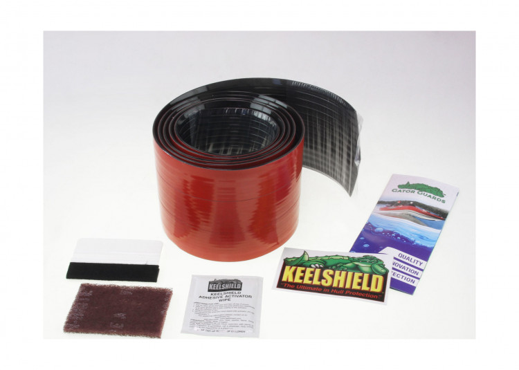 Защита киля KeelShield, 1.22 м, черный цвет, арт. KS4BLK,          Keelshield 