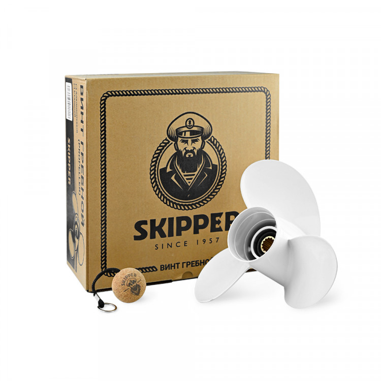 Винт гребной   для Yamaha 40-60HP, диаметр 11 5/8" алюминиевый, лопастей - 3, шаг 11", арт. SK663-45947-02-EL-ts,          Skipper 