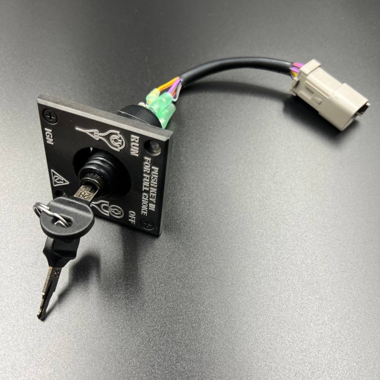 Замок зажигания пульта д/у BRP Evinrude (176408;0176408)(уценка без чеки) (PWB), арт. 5008180-K,          POWEROB 