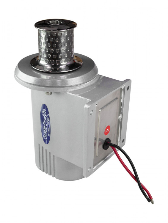 Лебедка якорная South Pacific EC600J горизонтальная силовая, 800Вт, 12В, арт. EC600J,          South Pacific 