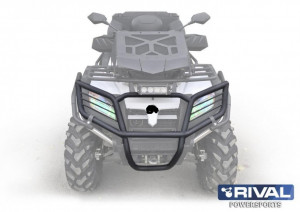 ATV-china X8 Бампер передний (2012-) + крепления,  444.6839.1, Rival 