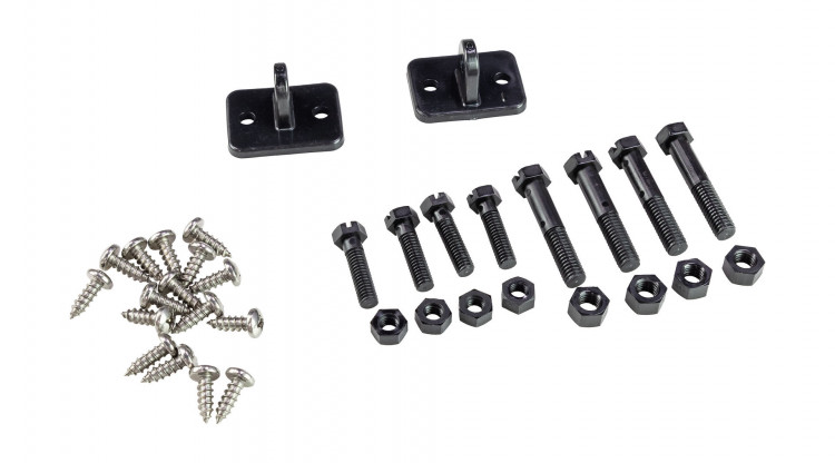 Комплект транцевых плит Nauticus серии SX, цвет черный, размер 9.5"х10", арт. SX9510-60BL,          Nauticus 