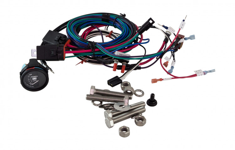 Подъёмник мотора гидравлический 50-300 л.с. вертикальный (Power-Lift) вынос 10" (25 см) с указателем, CMC, арт. 61001_PL65,          CMC 