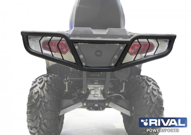 Бампер задний Polaris Sportsman 570 + комплект крепежа, арт. 444.7443.1-riv,          Rival 