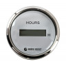 Счетчик моточасов цифровой 0-99999, 9 ч., белый циферблат, нержавеющий ободок, д. 52 мм, арт. HMD0002WSMR, MARINE ROCKET Счетчик моточасов цифровой 0-99999, 9 ч., белый циферблат, нержавеющий ободок, д. 52 мм, арт. HMD0002WSMR, MARINE ROCKET