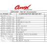 Ремкомплект карбюратора Yamaha 25-50 1CYL, Omax, арт. 6H4W0093031CYL_OM,          Omax 