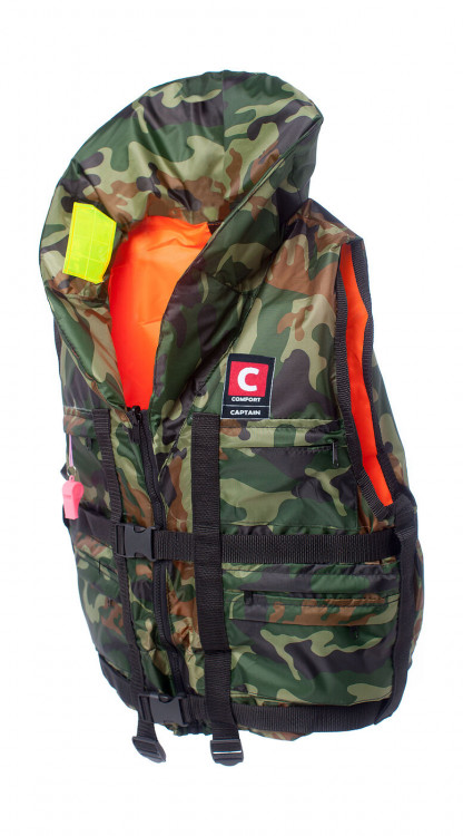 Жилет спасательный двусторонний COMFORT CAPTAIN (Капитан) 80 кг, арт. CAPTAIN80,          Comfort-Termo 