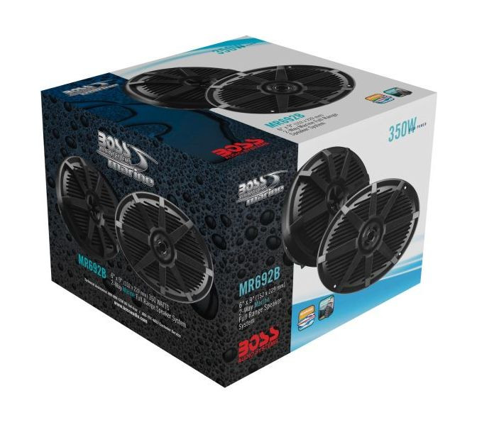 Морская акустика 6"x9" BOSS MR692B, арт. MR692B,          Boss Audio  Морская акустика 6"x9" BOSS MR692B, арт. MR692B,          Boss Audio