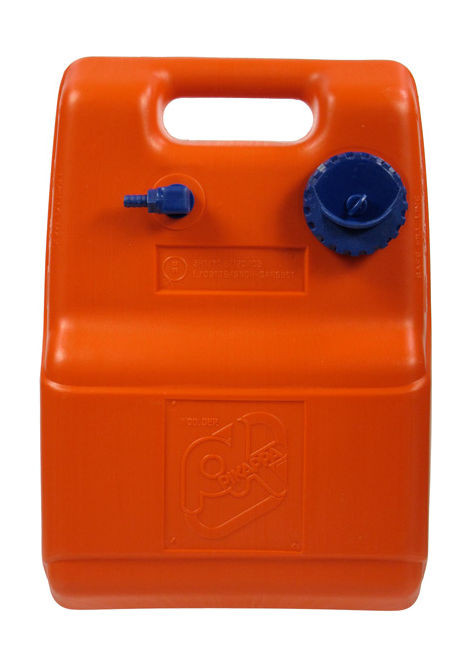 Бак топливный переносной без указателя уровня в комплекте с переходником "елочка", 12 л, арт. SE2010,          CAN-SB  Бак топливный переносной без указателя уровня в комплекте с переходником "елочка", 12 л, арт. SE2010,          CAN-SB