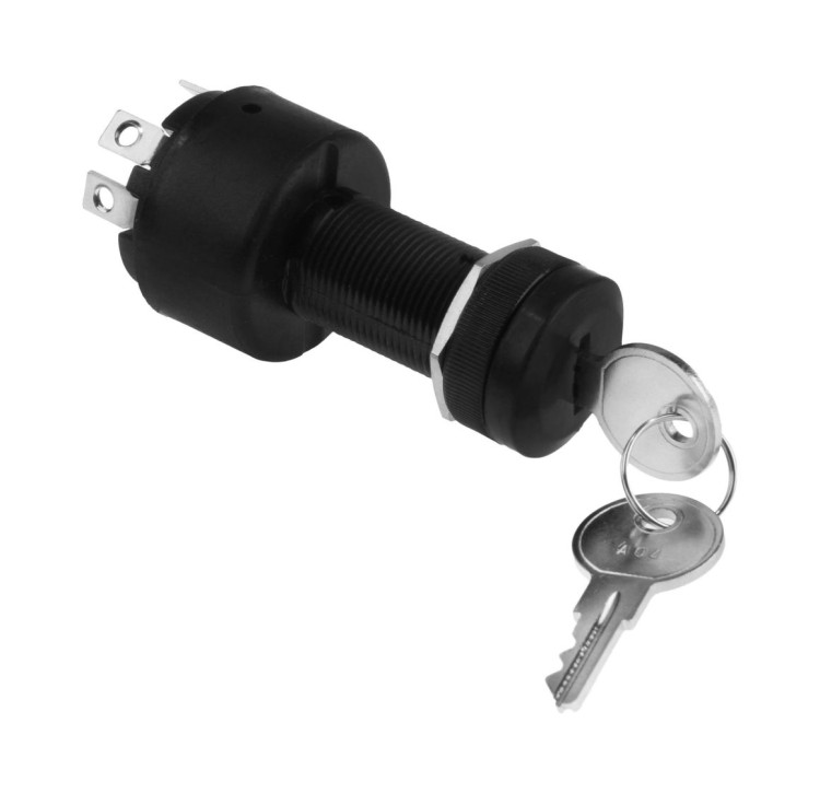 Замок зажигания с ключом и защитным колпачком, арт. 10272-C,          AAA 