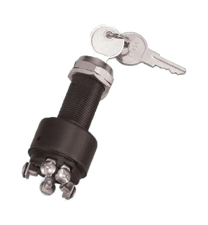 Замок зажигания с ключом и защитным колпачком, арт. 10272-C,          AAA 