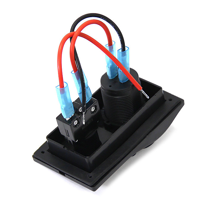 Панель с USB-разъемом и автоматическим выключателем NEKEKE, арт. DCS2,          NEKEKE 