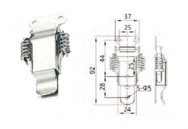 Защелка для ящика, арт. 4620136022910,          MARINE ROCKET 