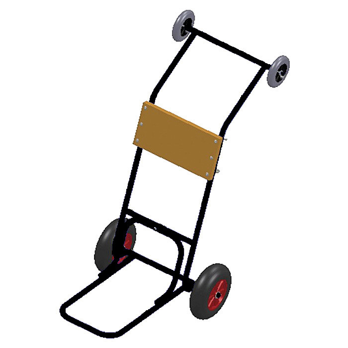 Тележка для ПЛМ с дополнительными колесами, арт. 060122T,          Техномарин 