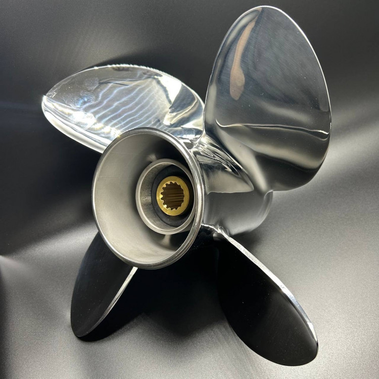 Гребной винт Yamaha 60-140, F70-F130 (4X13X21) (СТАЛЬ) (POLASTORM TQ), арт. 4329-4130-21,          POLASTORM 